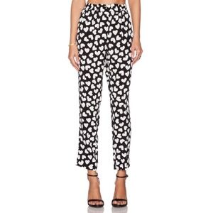 Kate Spade Dancing Heart Pants Size L